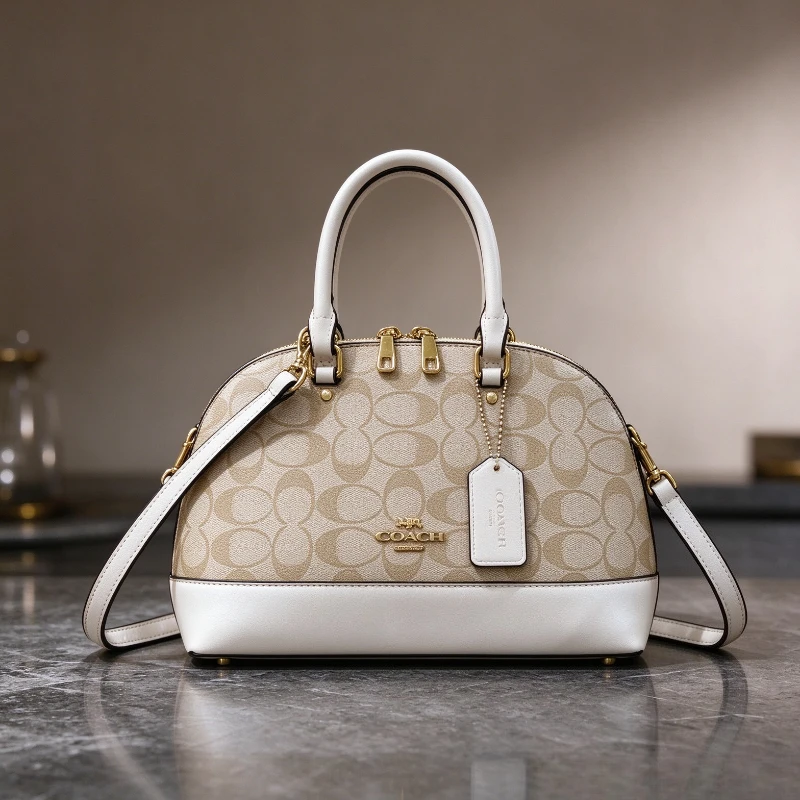Classic Women's Messenger Bag Premium Leather Crossbody Shoulder Handbag Designer Tote Purse Office Travel