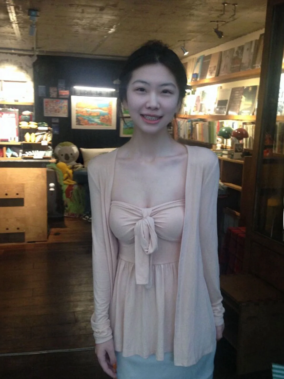 

Unique Soft Style Two-Piece Set Breathtaking Open Cardigan Tube Top Summer Outfit Youthful OOTD Casual Fashion Women's Wear