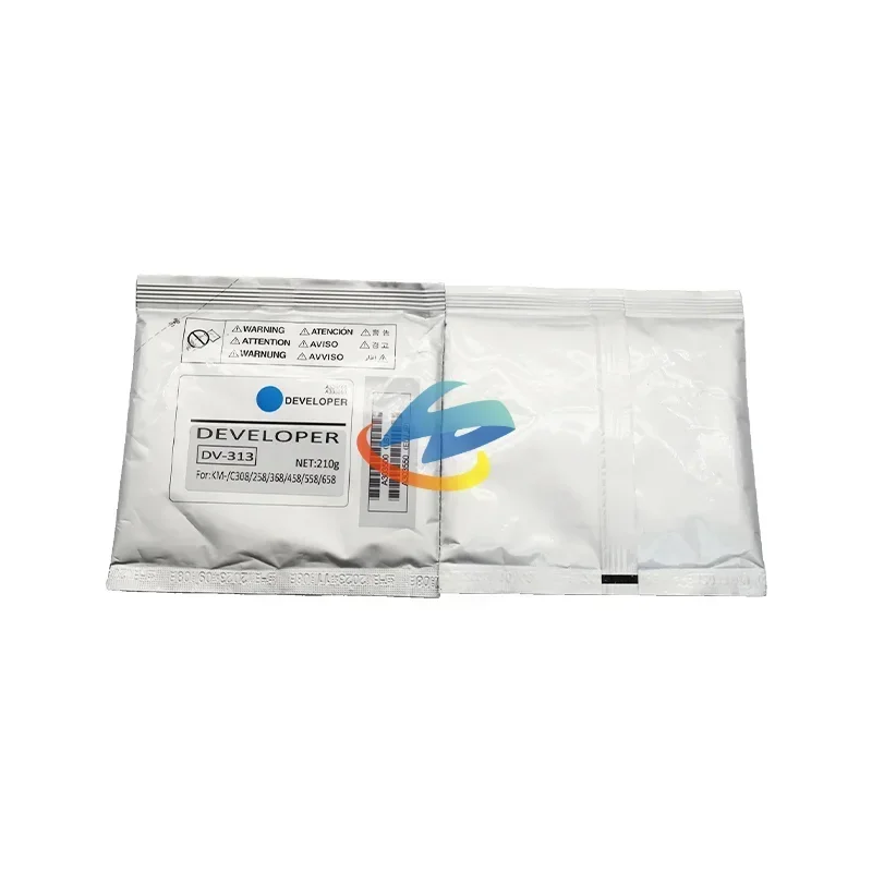 4PCS DV313 DV-313 Developer Powder for Konica Minolta Bizhub C-258 308 368 458 558 Compatible C308 C368 C458 C558 C658 CMYK/210g