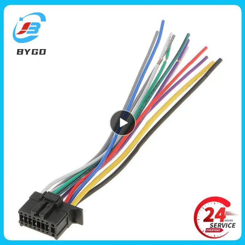 1PCS 12cm 16pin Car Stereo Radio Replacement Wire Harness For Pioneer 2350 Radio Car Music Accessories