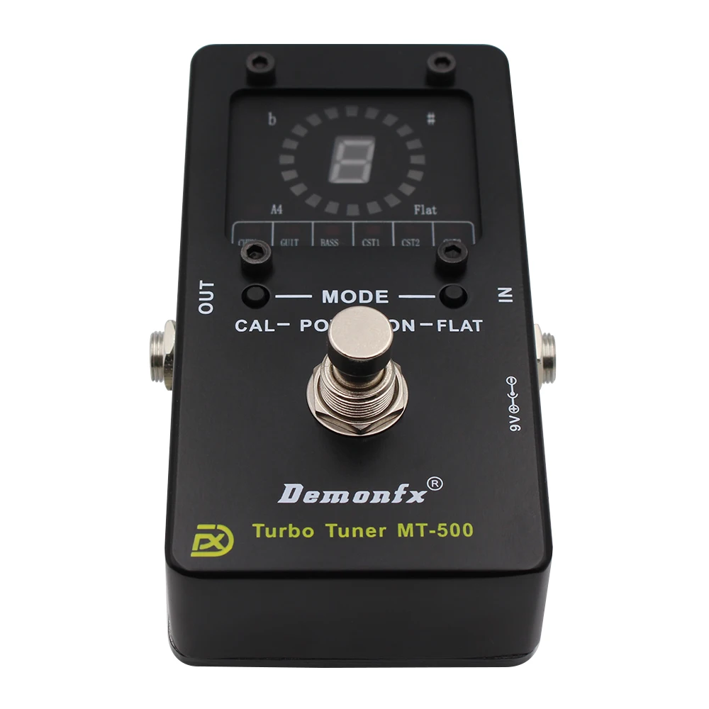 New   Demonfx Turbo Tuner MT-500 Strobe Tuner Guitar Bass For All Instruments High quality