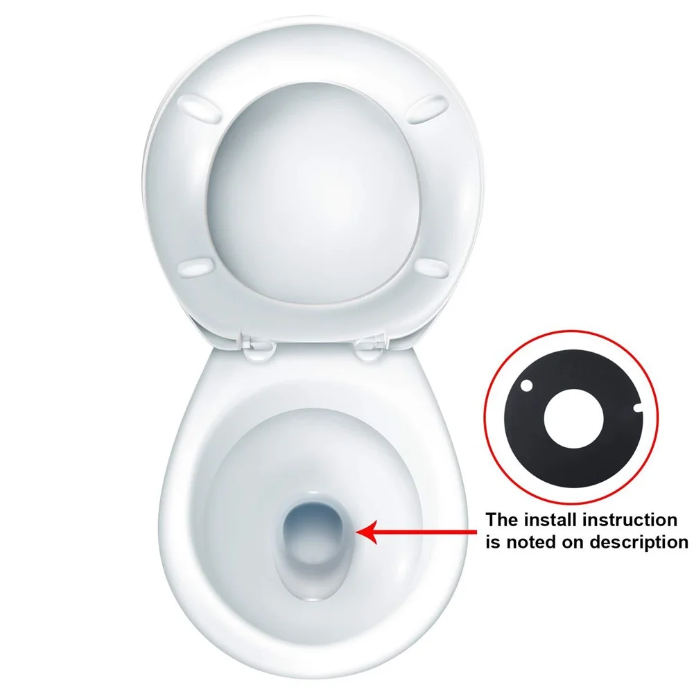 for Black Replaceable Toilet Seal for Simple Toilet Installation Kit Hygienic for Solution Simple Installation Process