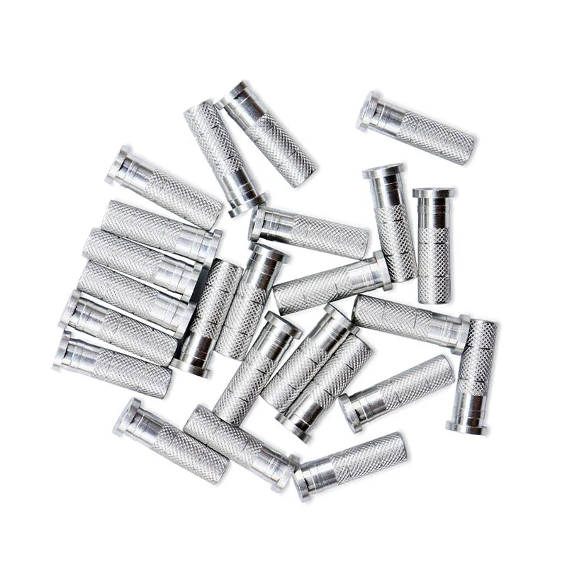 

50pcs Archery Aluminum Inserts Fit ID 6.0mm / 6.2mm / 7.6mm Arrow Shafts Bow Arrow Target Practice Shooting Hunting Accessories