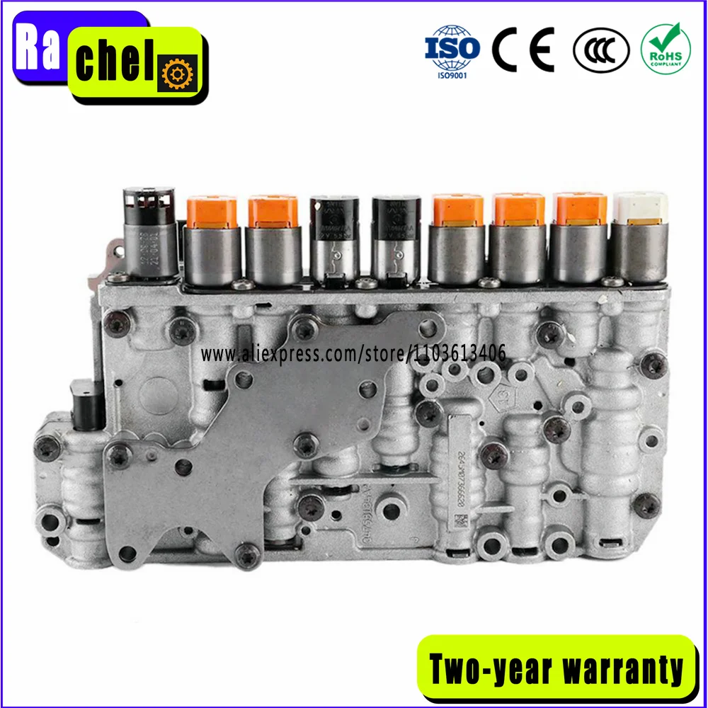 9-Speed Transmission Valve Body 9HP48 948TE with 9 Or 10 Solenoids for Range Rover Evoque Discovery Sport Honda Pilot ZF9HP48