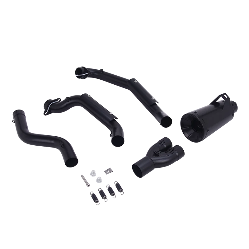 Slip On For Indian Scout Sixty Bobber Twenty Rogue Icon 2015-2024 Motorcycle Exhaust Full Systems Front Link Pipe Escape Muffler