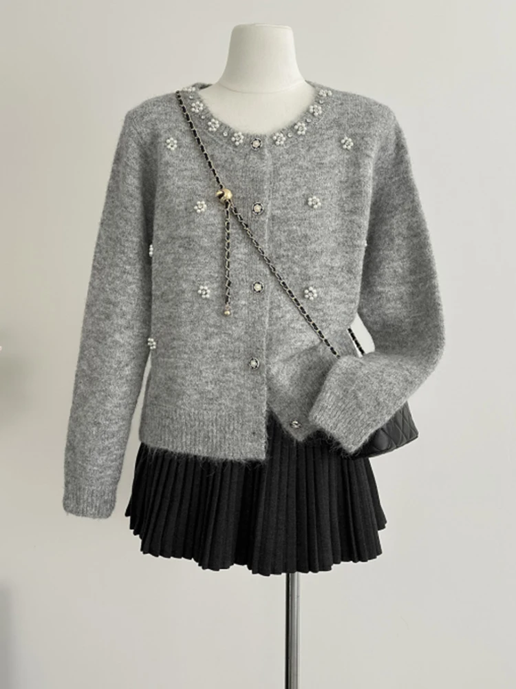 

Cardigan Women New 2025 Autumn Winter Women Pullover Warm Knitwear Jumper Woman Clothes Outwear Knited Tops Sweaters