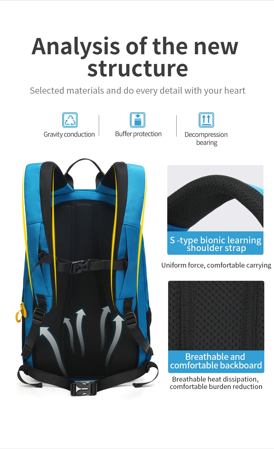 Tigernu Sport Rucksäcke Für Männer 15,6 zoll Laptop Rucksack Casual Rucksack Männer Reisetasche Outdoor Rucksack Wasserdichte Tasche Rucksack – Detail 10