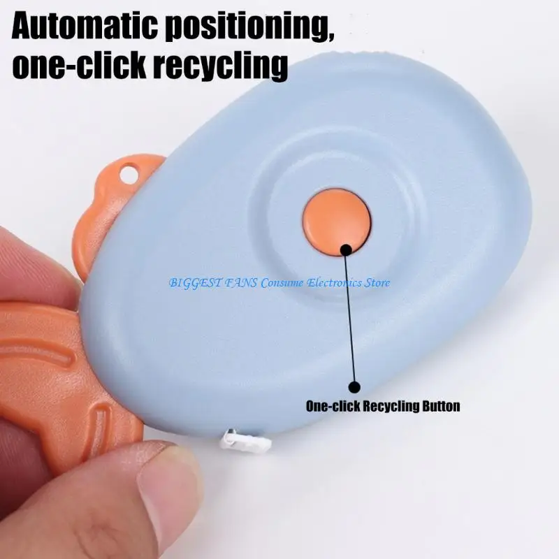 F68B Cartoon Soft Tape Measure Retractable Sewing Measuring Tape For Dressmaking