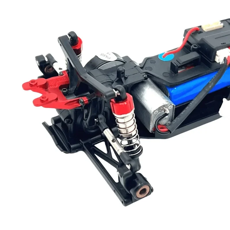 Componenti di fissaggio pinna di coda aggiornati in metallo per WLtoys 1/24 244016 LOSI 1/24 Micro-B RC Auto Aggiornamento in metallo OP Accessori Parti