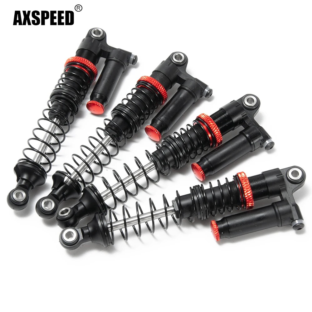 

AXSPEED Aluminum 90/100/110/120mm Adjustable Shocks Absorbers For 1/10 Axial SCX10 90046 TRX4 TRX6 Wraith D90 RC Crawler Car