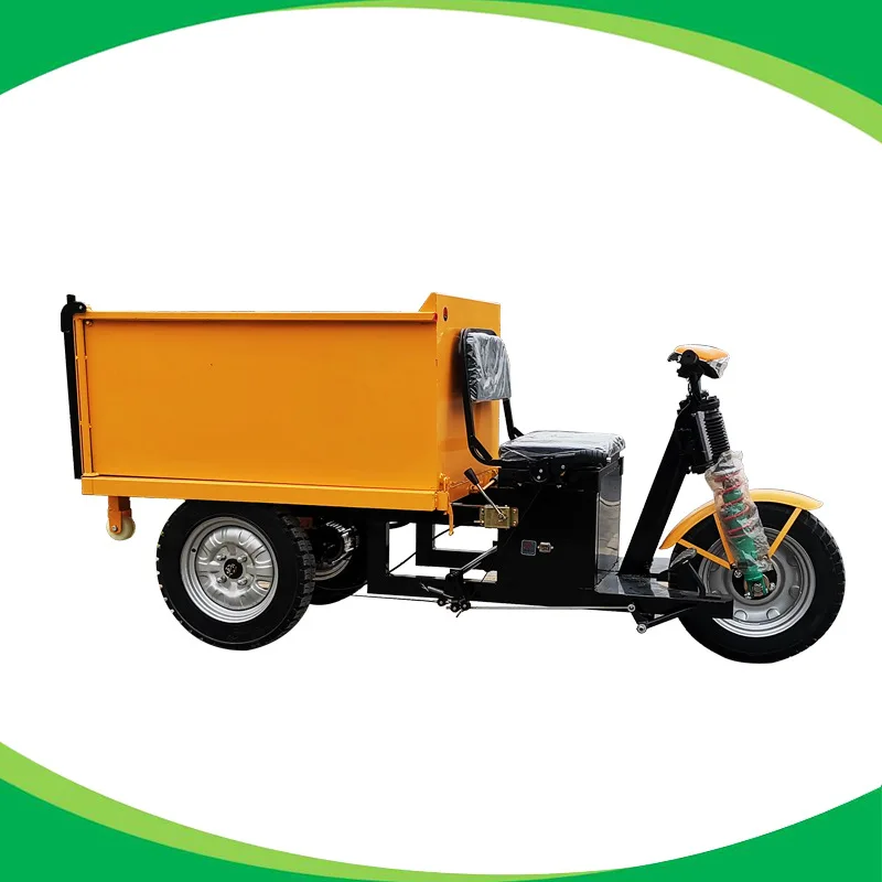 72V multi-function cycling electric construction vehicle, three-wheeled tool vehicle