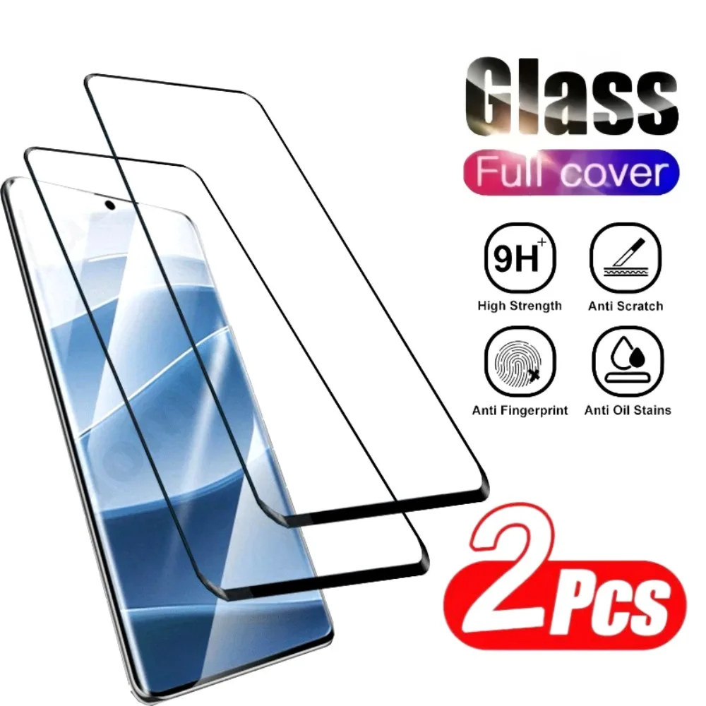 2 Stück vollständige Abdeckung aus gehärtetem Glas für Redmi Note 15 14 13 Pro Plus 14S 12S 11S Displayschutzfolie für Redmi 15C 15 14C 13C 12C 10A 9A
