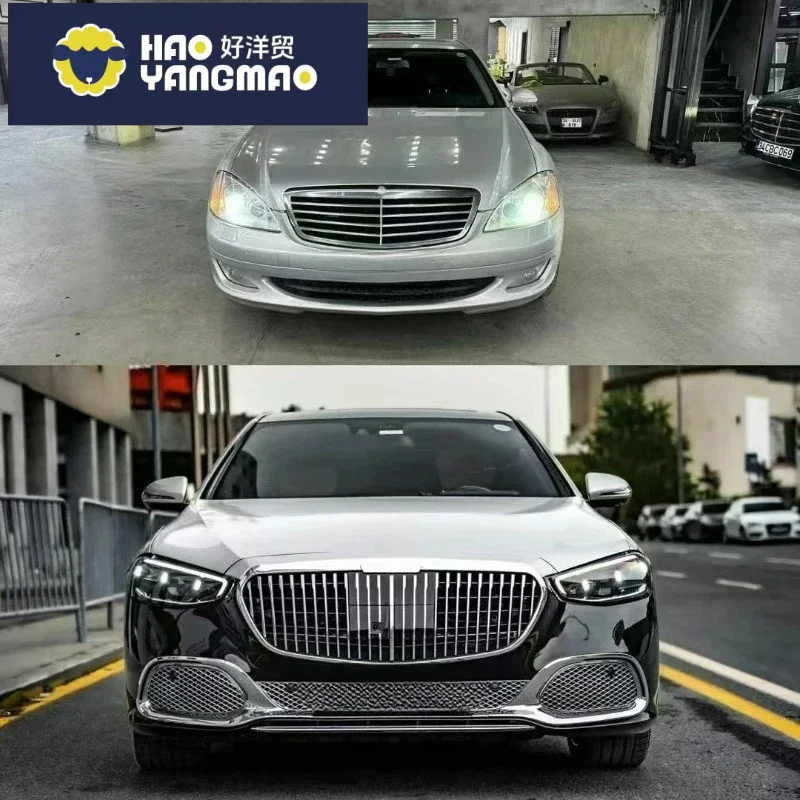 Suitable for-Matched FORBenz S-Class W221 Precision-Fit Body Kit Upgrade To W223 Maybach