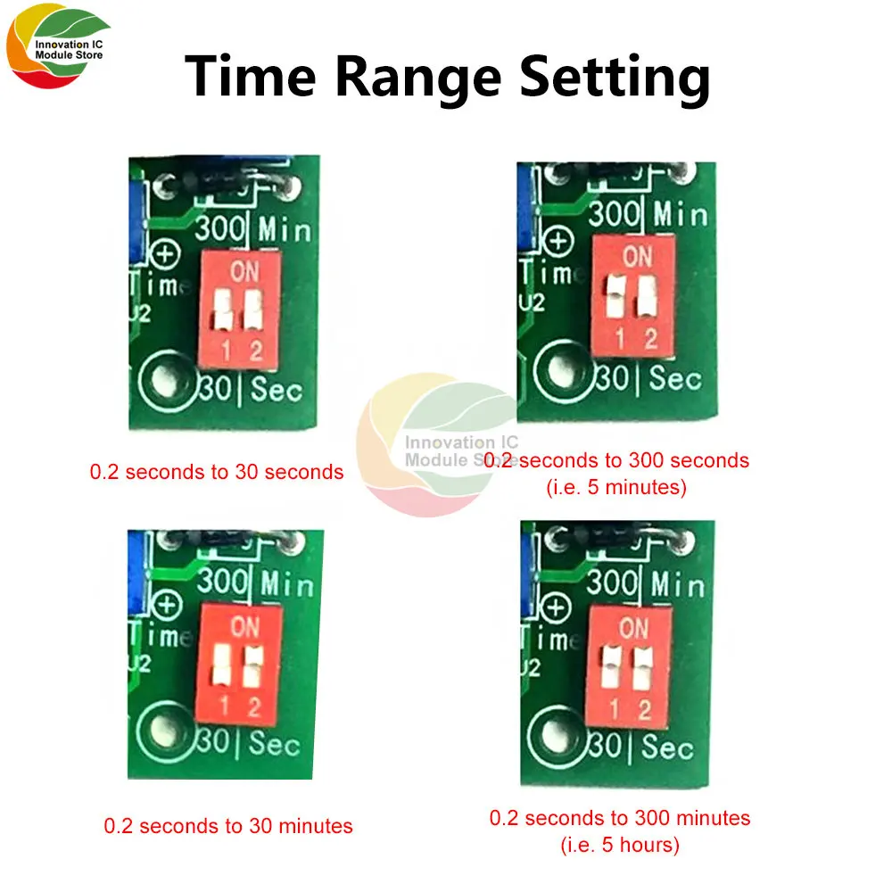 AC100V-220V Adjustable Timer Control Relay Module Turn Off Delay Switch Board For Exhaust Fan Delayed Fan Shutdown Relay Module