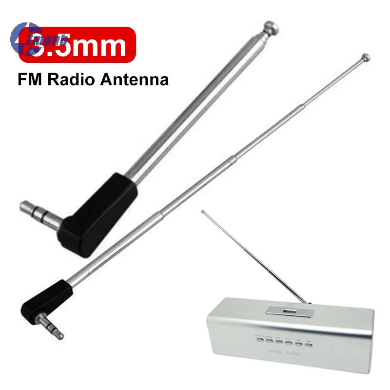 

New！3.5mm Retractable FM Radio Antenna Aerial For Television Mobile Cell Phone Electric Toy Remote Control Lamps Lanterns VCD