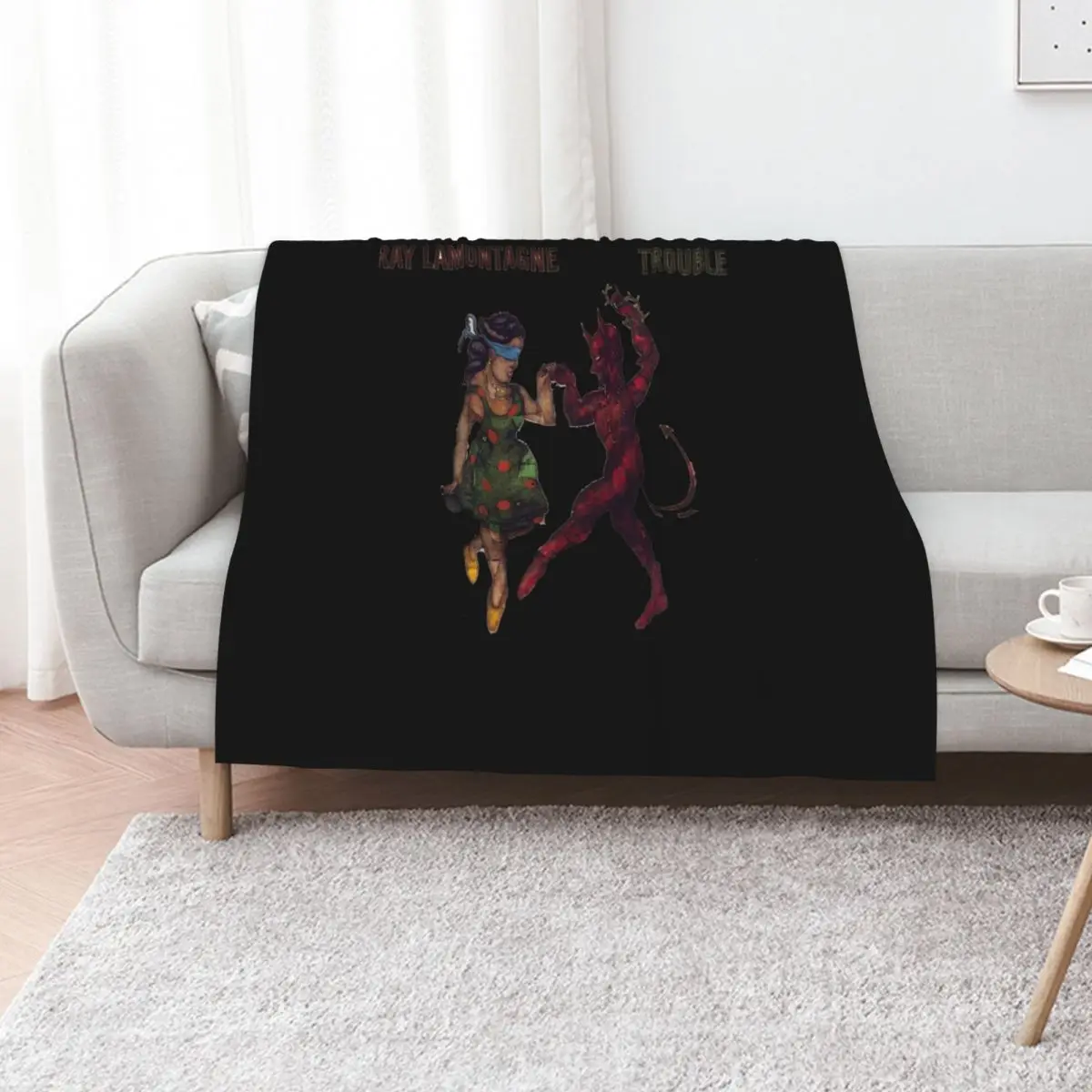 Ray Lamontagne Dance Trouble Essential T-Shirt Throw Blanket Thin Soft Beds Luxury Designer Baby Polar Blankets
