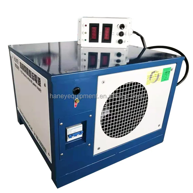 

Haney CE 1500A Air-Cooled Adjustable Power Supply for Electrolytic Nickel Recovery and Electroplating Rectifier