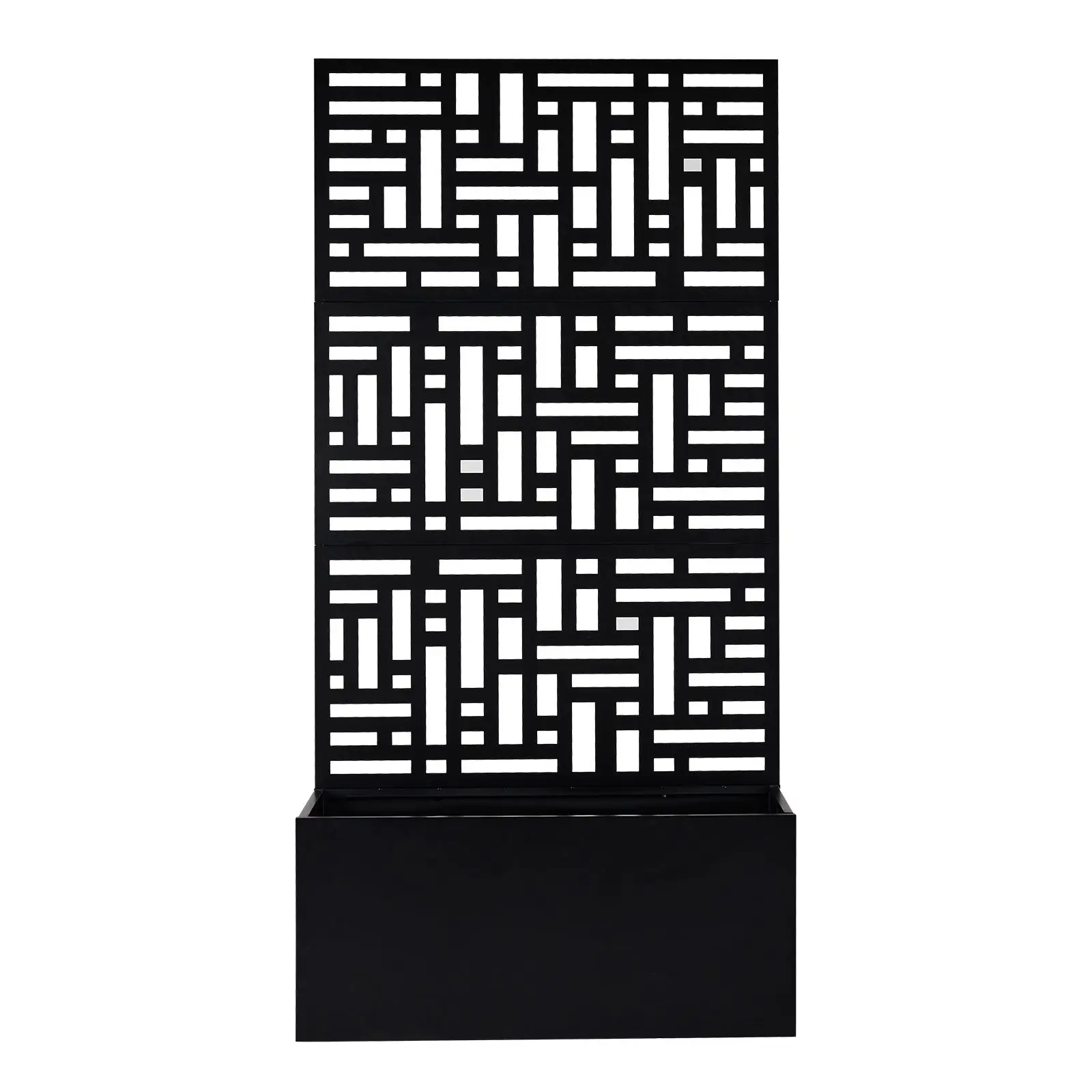 70-Inch High Metal Garden Pot with Rusty Flower Stand, Code 96402386, Garden Box, Climbing Pot
