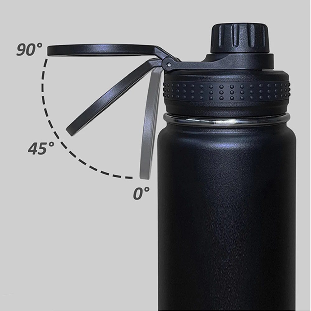 Magnetic phone holder insulated water cup vacuum bottle children's travel cup coffee cup Tesso insulated water bottle 750ml