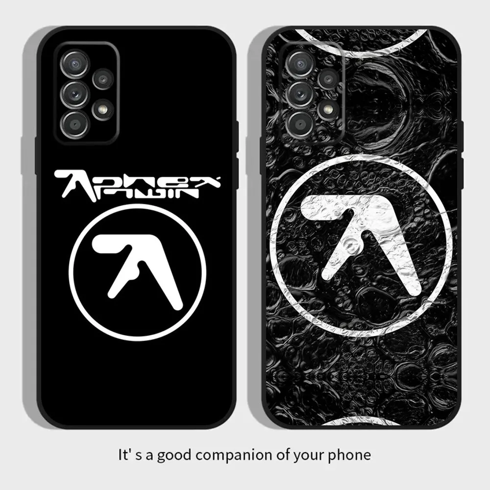 A-Aphex Twin Symbol Logo Phone Case For Samsung S21,S22 Ultra,S20,S30 plus,S22 plus,S23,S30 ultra 5G Silicone Cover