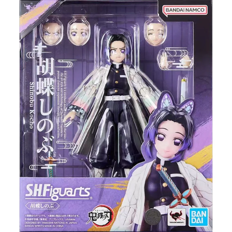 

В наличии: Коллекционная фигурка Bandai SHF Demon Slayer Kochou Shinobu (Столп Насекомых) - модель для любителей, подарок