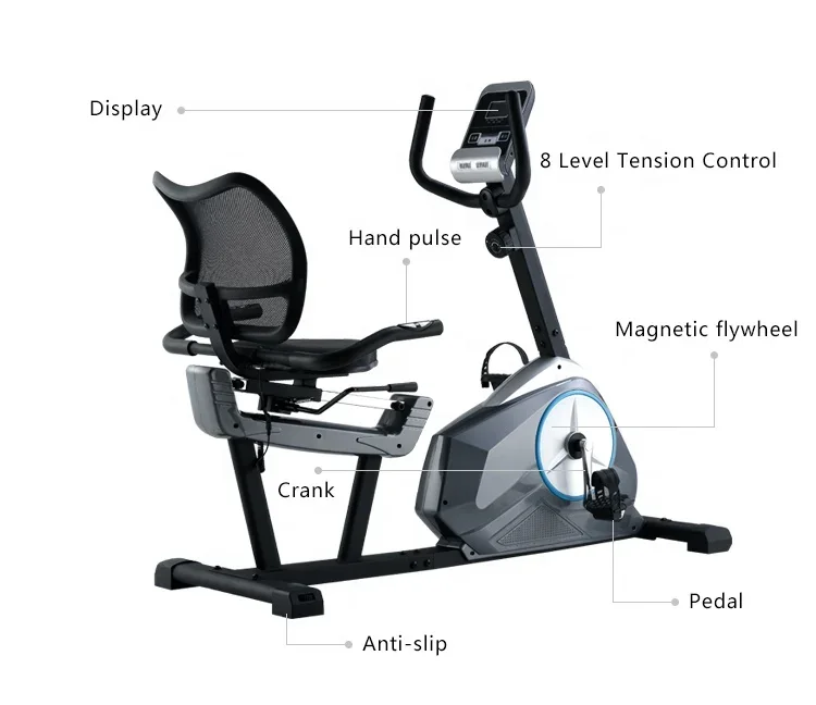 Workout Trainer Exercise Fitness Equipment Elliptical Bike Cross Trainer Exercise Bike