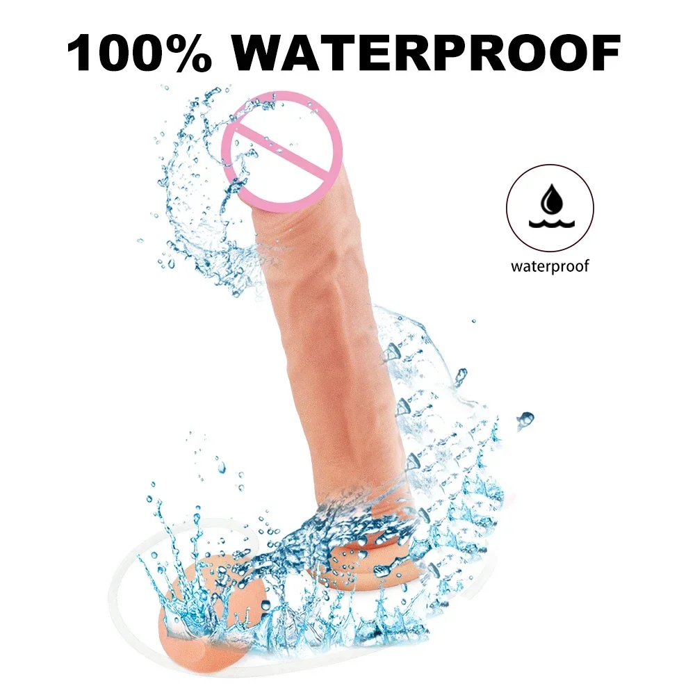 Realistic Penis Spray Water Dildo Soft Ejaculation Cock with Ball Adult Sex Toys for Women Masturbator Pussy Fake Penis Dildos view 4