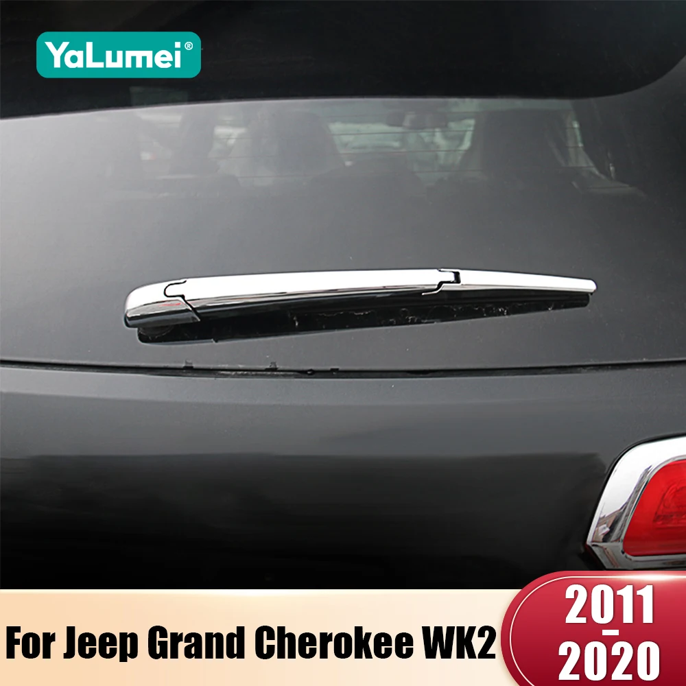 

For Jeep Grand Cherokee WK2 2011 2012 2013 2014 2015 2016 2017 2018 2019 2020 Car Rear Window Wiper Arm Blade Trim Case Cover