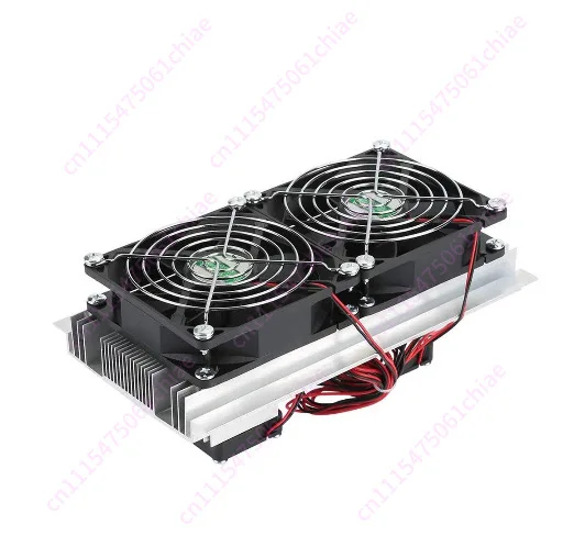 200 x 115 x 8.5mm 120W Thermoelectric Peltier Refrigeration Semiconductor Cooling System Kit, Dual Fans