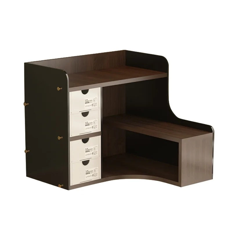storage artifact table corner small bookshelf, figure blind box display rack, multi-functional water cup storage rack