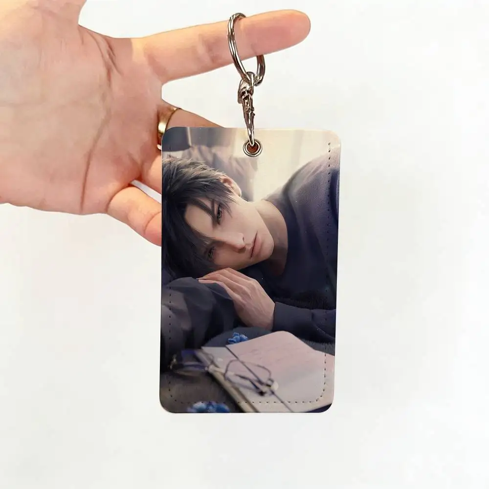 لعبة L-Love and F-Deepspace Z-Zayne الأكثر مبيعًا غطاء بطاقة هوية حافلة الطالب باب الوصول إلى المدرسة بطاقة الائتمان الواقية