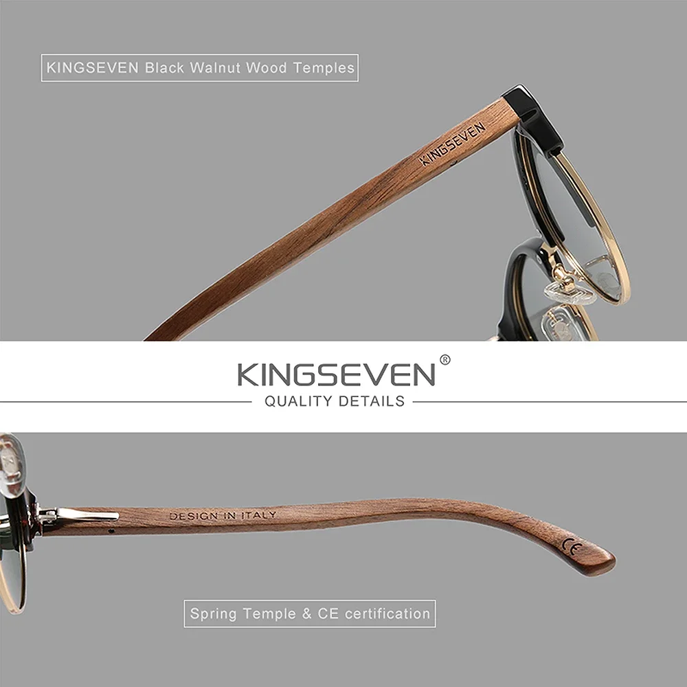 Thumbnail 4 - #51 Latest Wooden Frame Sunglasses Offers
