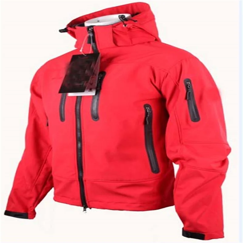 

Men's Jacket Outdoor Soft Shell Clothes Couple's Jacket Padded Mountaineering Travel Clothes Jacket Autumn and Winter Fleece