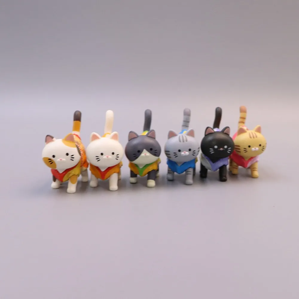 Nieuwe Kat Blinde Doos Dragen Snoep Verpakking Snack Kat Figuur Speelgoed Kittens Poppen Decoratie Lucky Mystery Box Kids Kerstcadeau