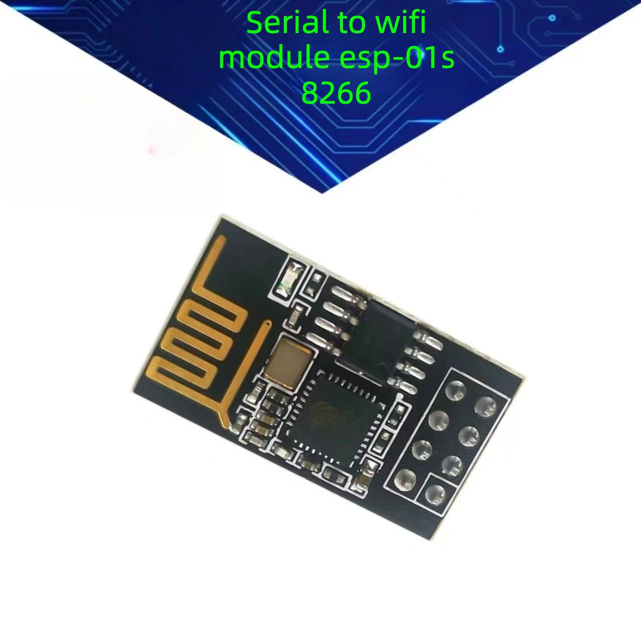 

2pcs ESP8266 ESP 01 Serial WiFi Module Wireless Transceiver Long Range for Arduino IoT Smart Home Project