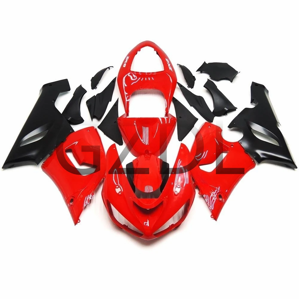 For Kawasaki Ninja 636 ZX-6R ZX6R 2005 2006 Motorcycle ABS Injection Full Body Guard Fairing Kit, Zx6r 05 06 Protection Cover