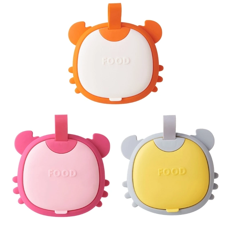 d'assiettes à manger portables, vaisselle en Silicone pour bébé, outils d'alimentation pratiques