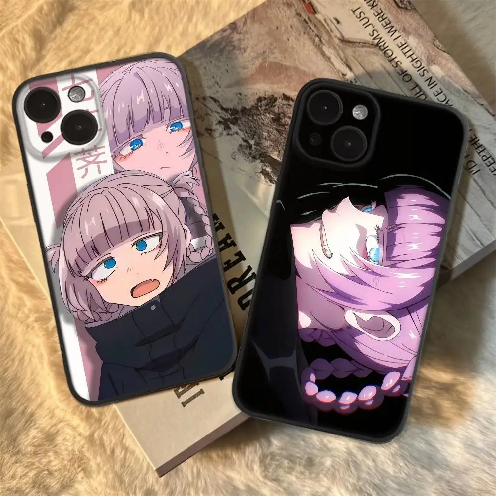 فتاة لطيفة أنيمي C-CALL OF THE Night لهاتف Apple iPhone 17 16,15,14,13,12,11,Pro,Max,Mini Wave Oil Back Short #2