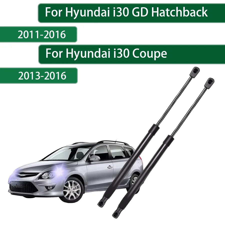 

2pcs For Hyundai i30 GD Hatchback 2011-2016 Rear Tailgate Boot Gas Struts For Hyundai i30 Coupe 2013-2016 81770A6000