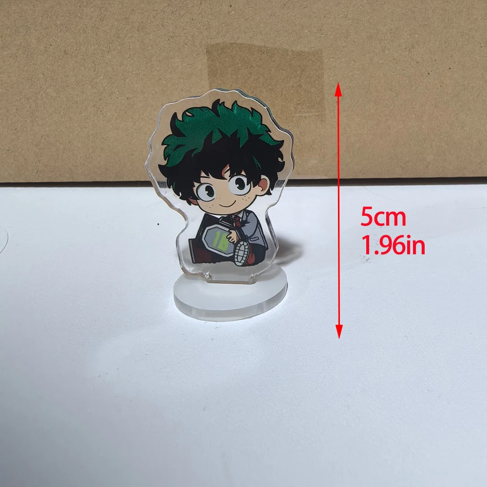 Popular Anime My Hero Academia Acrylic Figure Stand Deku Might Shigaraki Tomura Model Desk Decor Fans Collection Diy Props Gift