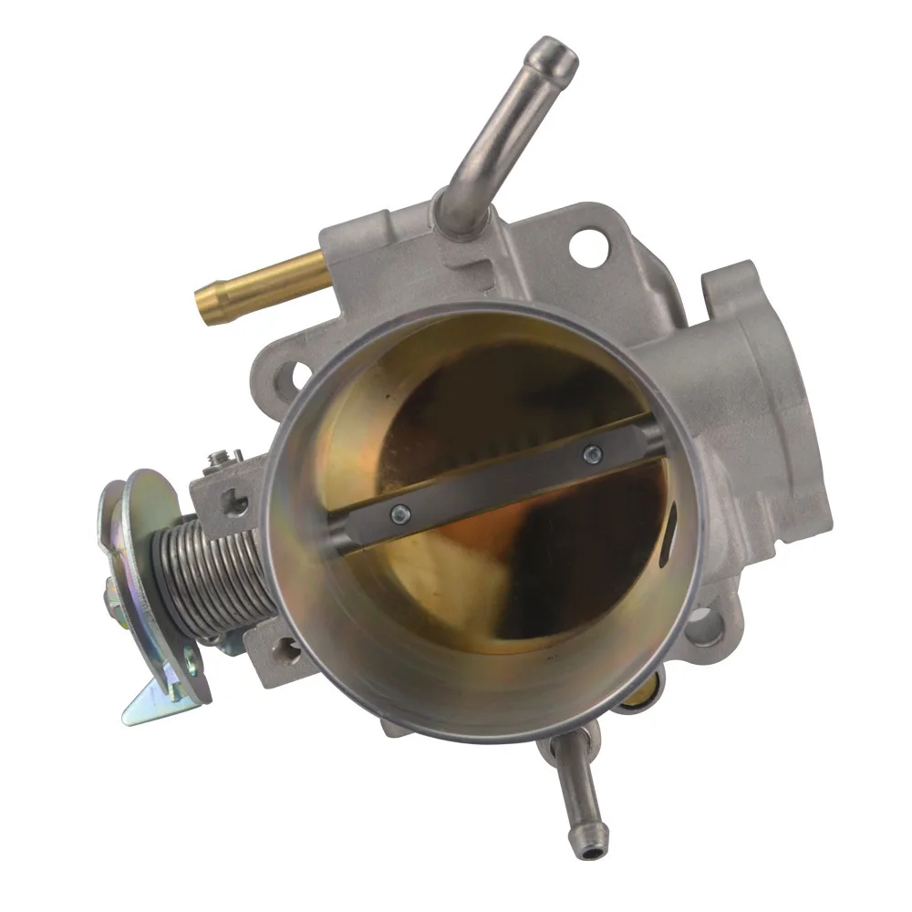 New Aluminum Silver Intake Manifold 70mm Throttle Body For Honda B16 B18 D16 F22 B20 D/B/H/F EG EK H22