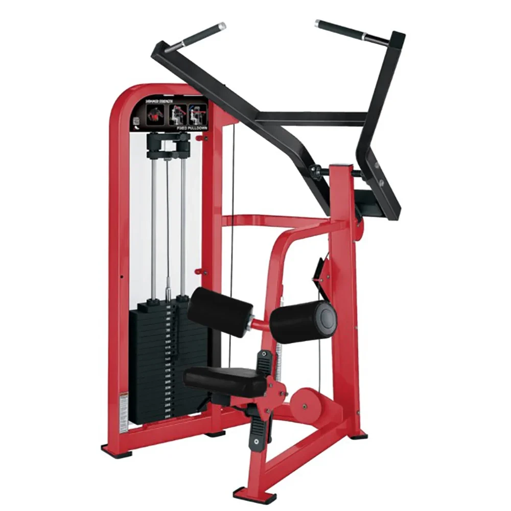 Commercial gym equipment exercise machine lat pulldown