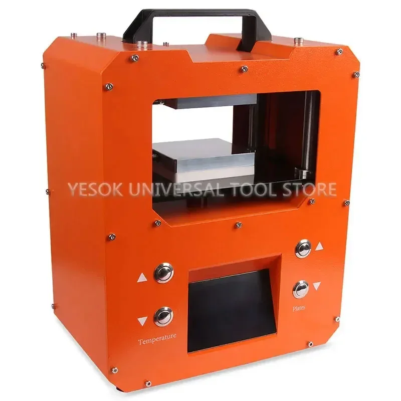 Small semi-automatic hot press rosin machine clamp plate heating hydraulic high-temperature extraction resin hot press machine