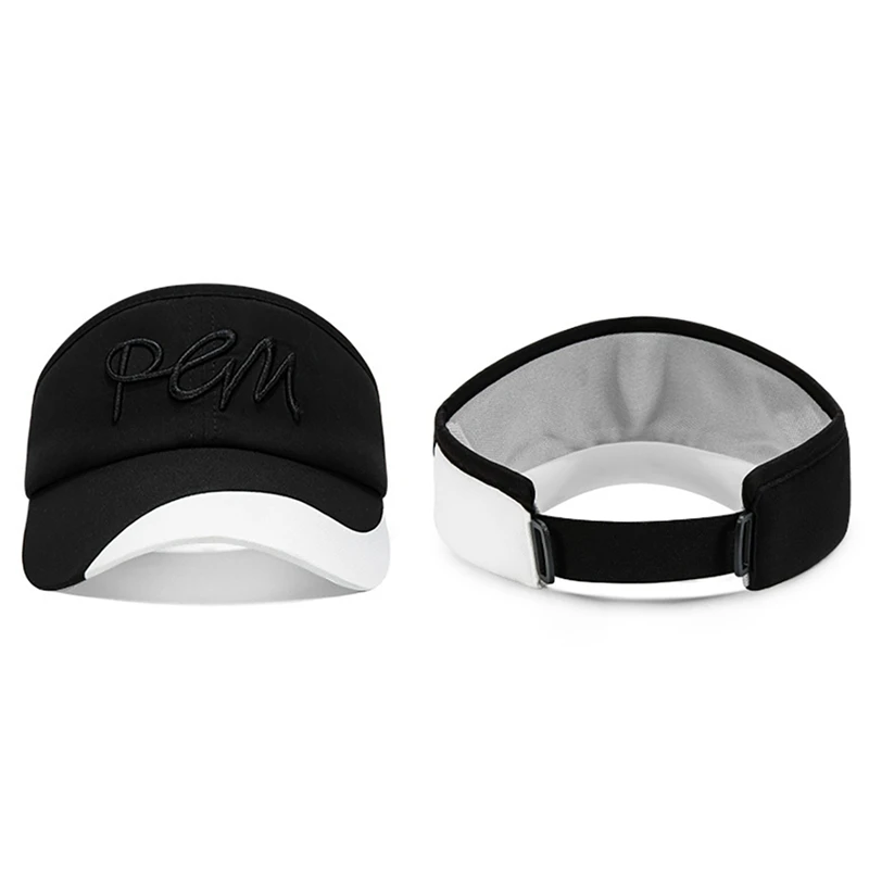 PGM-Chapeaux de soleil africains brodés pour dames, casquette de sport d'été pour filles, casquette de baseball de golf réglable en plein air, visière de golf