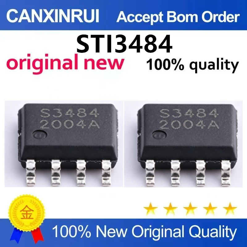 （5pcs-10pcs）Brand new original STI3484 silk screen S3484BB SOP-8 voltage reducing electronic IC chip