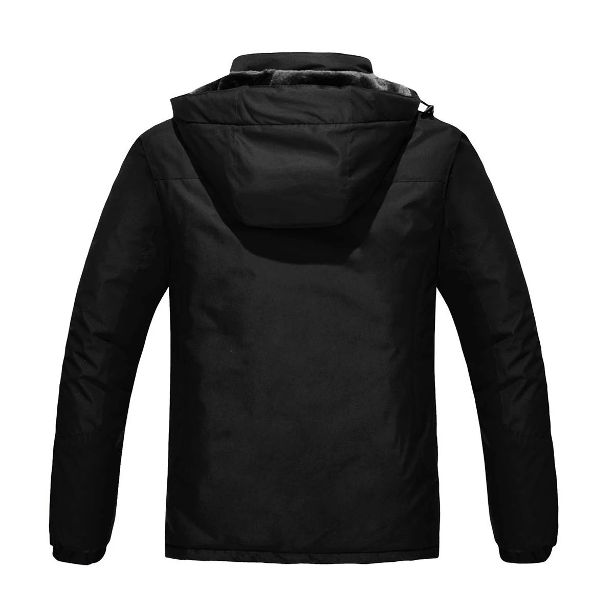 MAGCOMSEN Men's Ski Jacket Winter Warm Wool Parka Warm Thick Coat Windproof Rainproof Snowproof Hiking Men's Snowboard Jacket