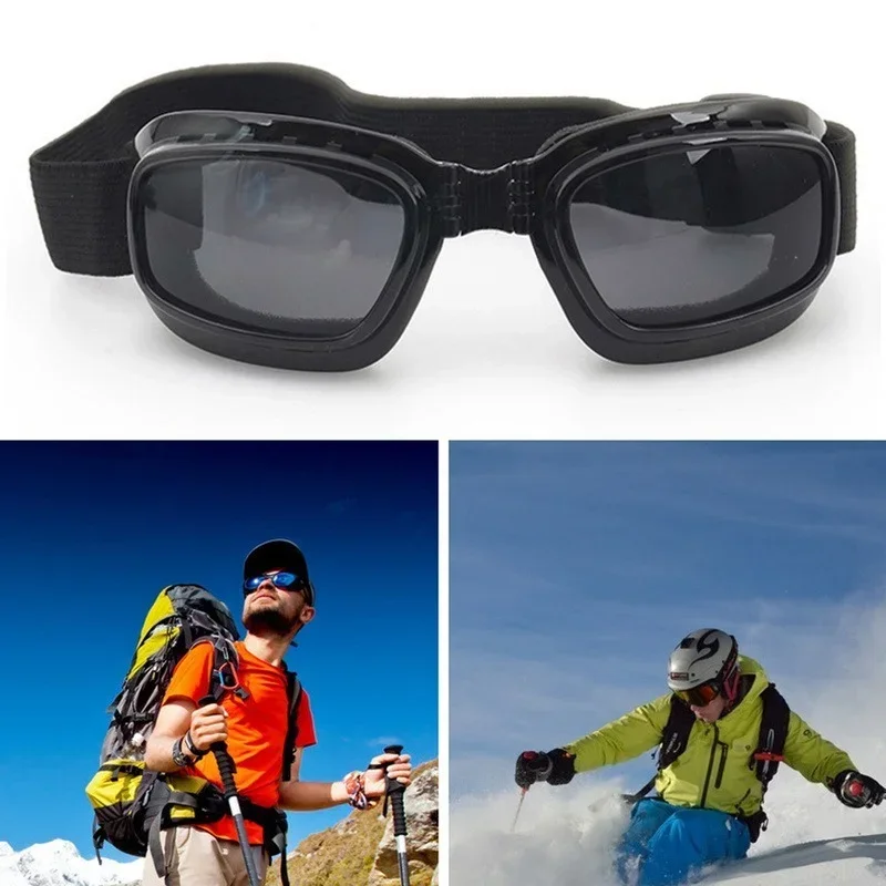 Gafas de sol multifuncionales para motocicleta, lentes antideslumbrantes para Motocross, deportes, esquí, a prueba de viento, a prueba de polvo, protección UV