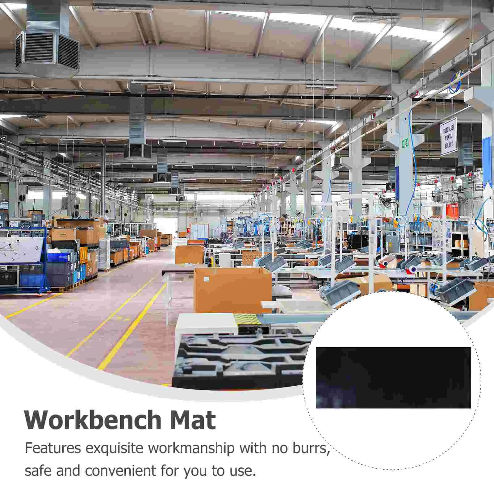 Anti-static Table Mat Heat-resistant Workbench Pad Non-slip Wear Repair Desktop Rubber Electronics Station