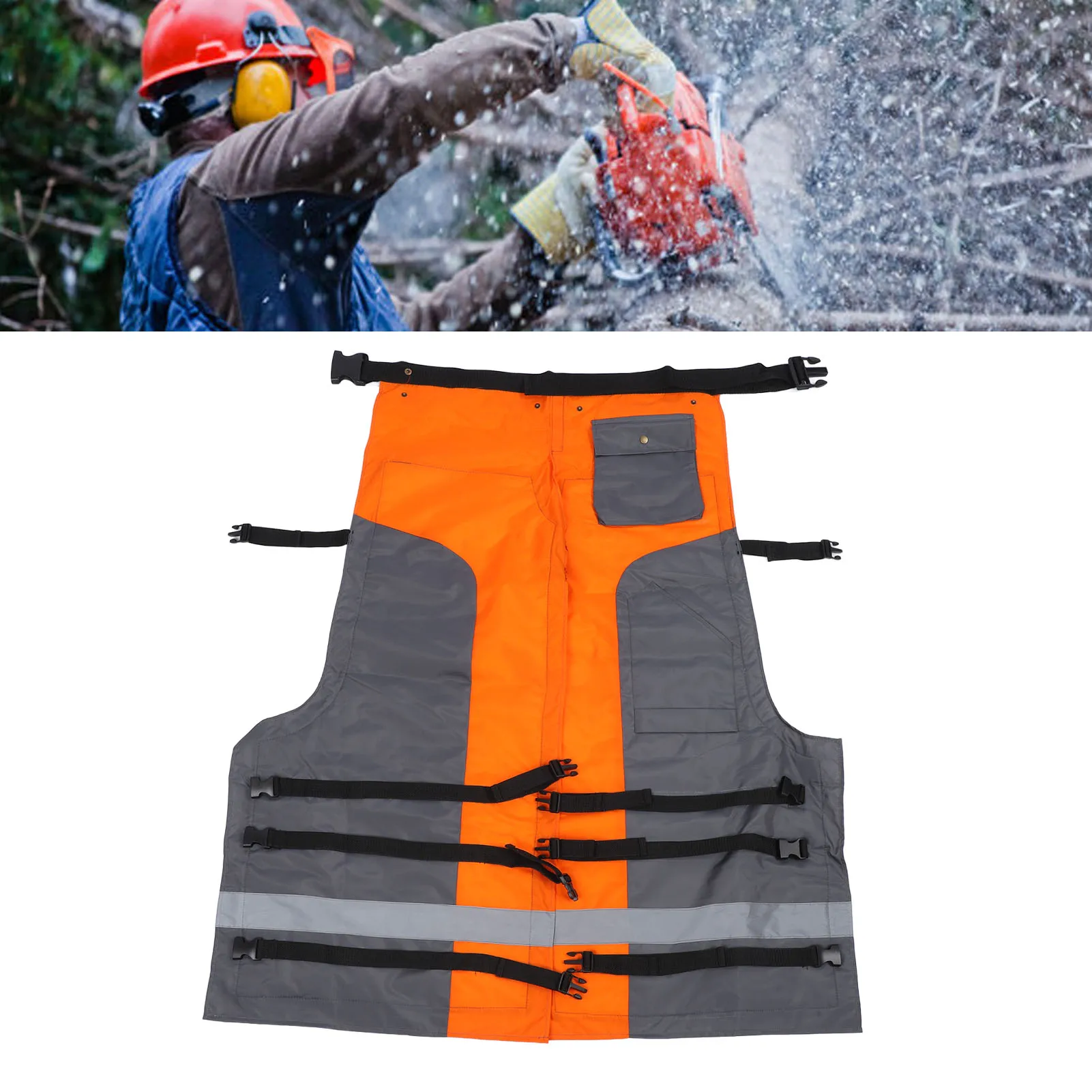 

ZK30 Chainsaw Protective Pants Durable and Elastic Forest Worker Safety Chainsaw Pants