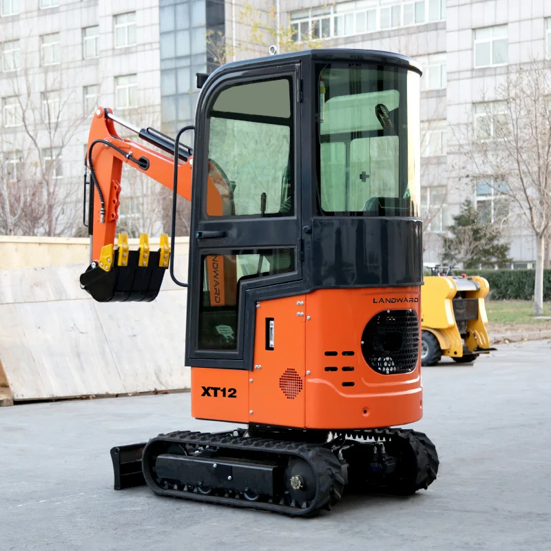 Crawler Mini Digger EPA Engine 1.2 Ton Chinese Manufacturer Mini Excavator 1200 KG Small Excavator Factory Price Customized Sale